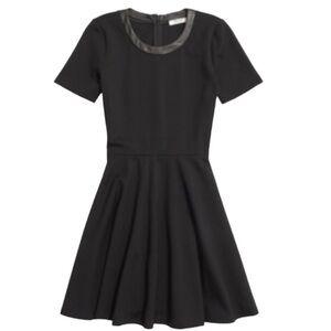 Madewell black mini dress size large